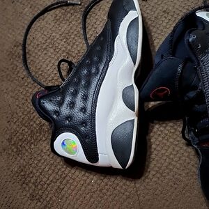 Big kid Jordan's black and white size 3y